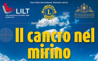 Sabato 10 novembre 2018, alle ore 10, presso il Polo universitario Rita Levi-Montalcini si svolgerà la conferenza “Il cancro nel mirino”.